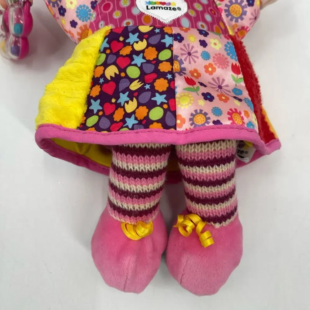 TOMY LAMAZE My Friend Emily 0-24 Months NWT Baby Bonding Auditory Fine Motor Toy